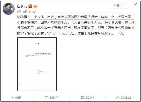 刷屏的“演员签阴阳合同”是什么意思？有多严重？