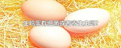 ​生鸡蛋有细菌或者寄生虫吗图片 生鸡蛋有寄生虫和细菌吗