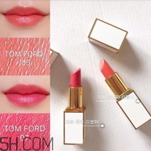 ​tom ford白管07和tom ford白管05试色对比