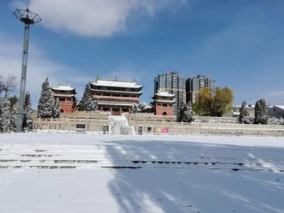 ​「初雪」| 陵川县迎来今冬初雪 古陵大地银装素裹